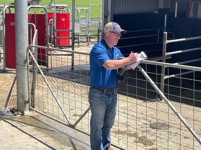 Wisconsin-based dairy judge Roger Turner.