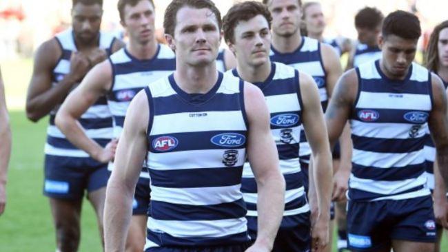 Patrick Dangerfield has been offered a fine after two incidents from Geelong's clash with GWS.