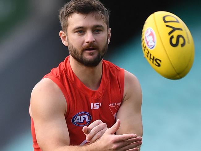 Sam Gray arrives at Port District from the Swans for season 2022. Picture: Joel Carrett