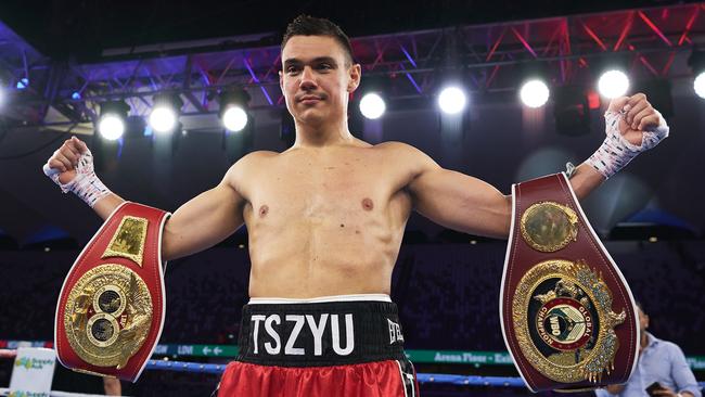 Tim Tszyu after his victory over Bowyn Morgan.