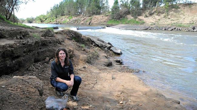 The Mary River Catchment Co-ordinating Committee wants the Federal Environment Minister to reconsider the Colton Coal Mine proposal. Tanzi Smith is a spokeswoman for the MRCCC. Picture: Tanya Easterby