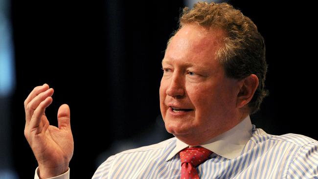 Mining billionaire Andrew “Twiggy” Forrest owns the Western Force. Picture: AFP