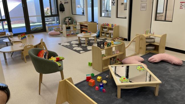 Interior features of Guppy’s Early Learning Centre Thuringowa. Picture: Leighton Smith.