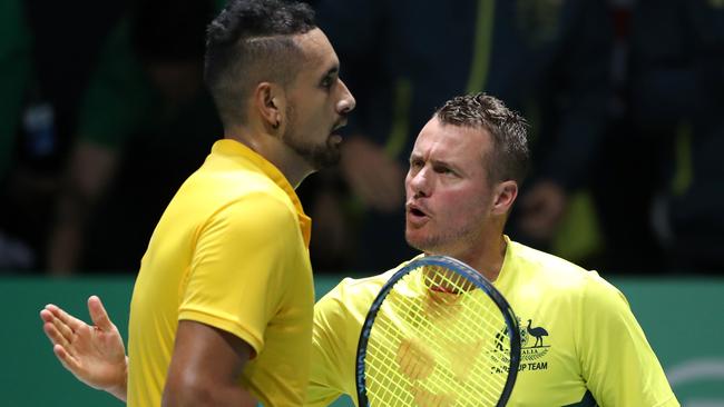 Lleyton Hewitt will captain Australia’s team in the ATP Cup next month. Picture: Getty Images