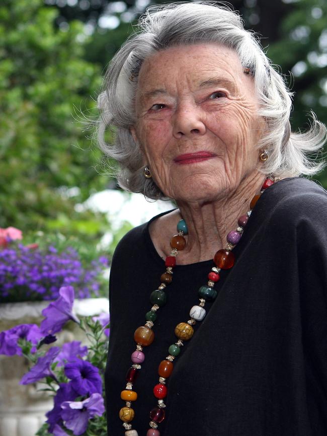 British author Rosamunde Pilcher. Picture: Adam Berry/Getty Images