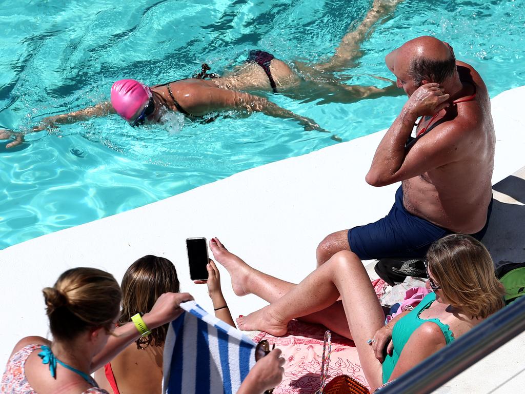 No virus could stop Sydneysiders from heading to the beach. Picture: Matrix