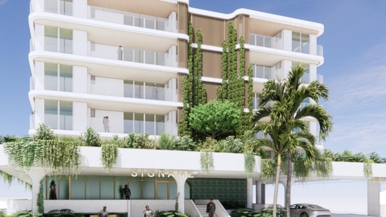 Renders of the proposed development for 9 Onslow Street, Golden Beach. Photo: JSTN Architects