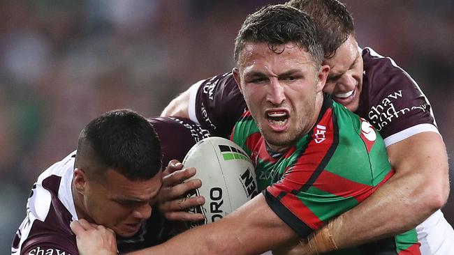 Retired Souths star Sam Burgess is Harry Wilson’s inspiration