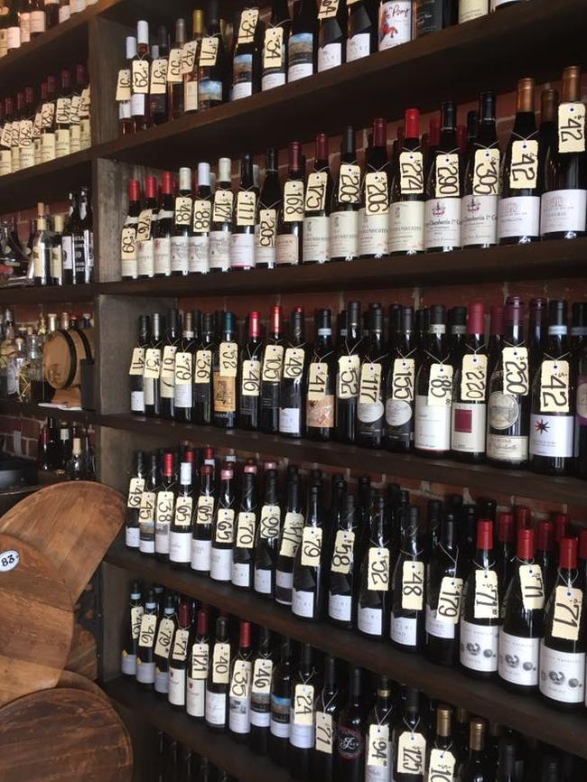 Bar Nonno in Northcote has an extensive wine offering. Picture via Facebook.