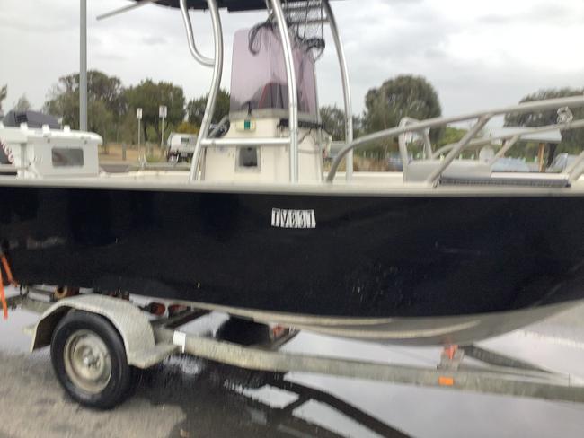 The AFP is seeking help from the public to track down this boat. Picture: Supplied