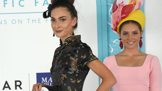 Fashions in the Field at the Magic Millions race day at the Gold Coast Turf Club. (Photo/Steve Holland)