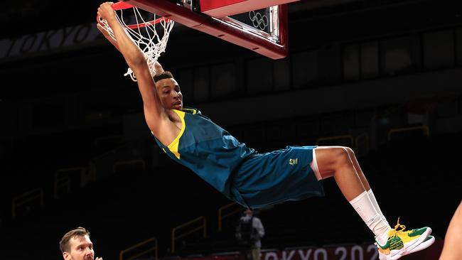 Dante Exum in action. Picture: Adam Head