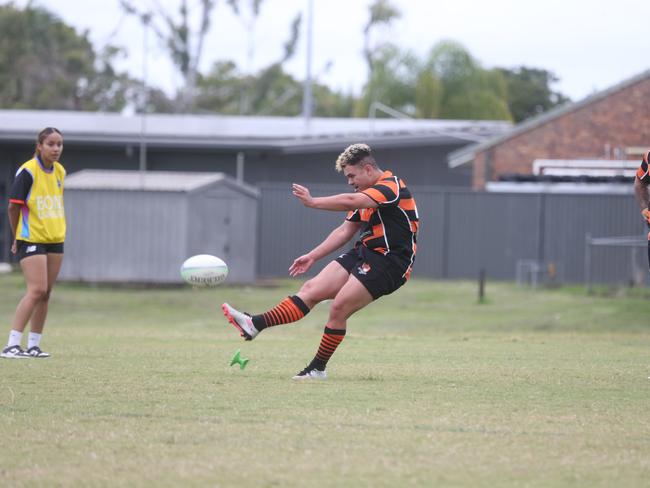GCDRU round 2. Helensvale vs. Coomera. 2nd Grade. 13 April 2024 Helensvale Picture by Richard Gosling