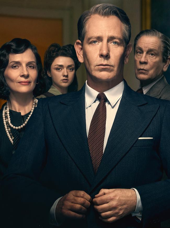 The lives of Christian Dior and Coco Chanel unravel in Apple TV’s The New Look. Picture: Apple TV
