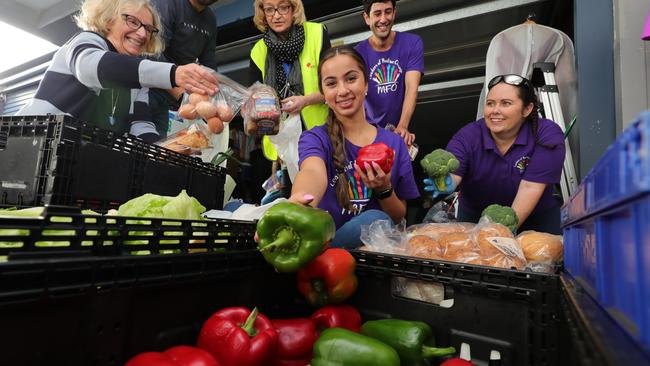 Demand for food relief is at an all-time-high. Picture: Glenn Hampson