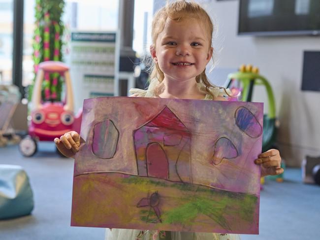 Townsville mum Larissa Brown shares heartbreaking story as people urged to donate to ChildrenÃ¢â¬â¢s Hospital Foundation. Picture: supplied