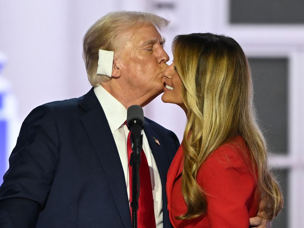 Her husband, Donald Trump, is running on an anti-abortion platform and was instrumental to the overturning of Roe v Wade. Picture: Andrew Caballero-Reynolds/AFP