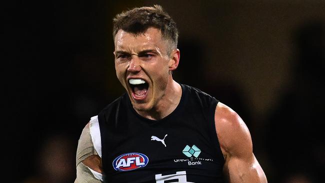 It’s no longer a one-man Patrick Cripps show at Carlton. Picture: Getty Images