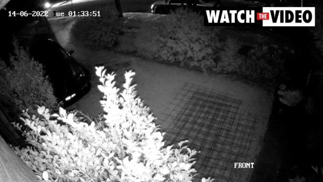 Video captures moment shots fired at Pascoe Vale home