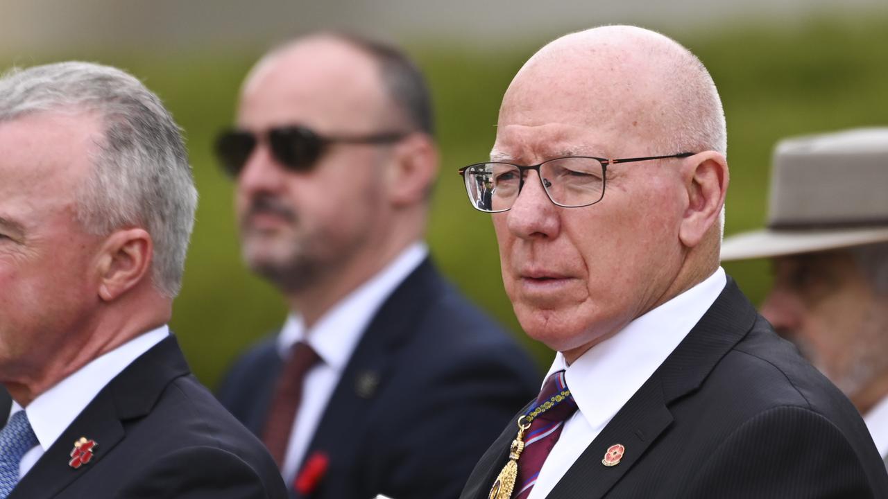 The Governor-General of Australia David Hurley. Picture: NCA NewsWire / Martin Ollman