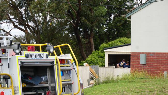 A fire caused by an electrical fault has lead to the discovery of a cannabis crop at a home on the corner of Creek St and O'Connor Dr in Mount Gambier. Picture: Jessica Ball