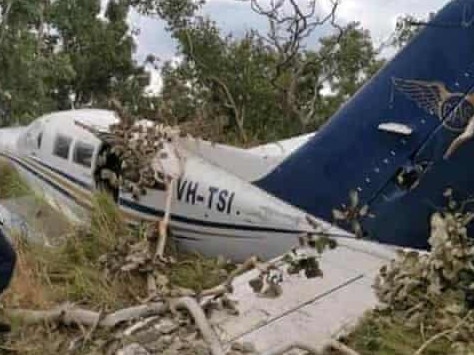 A Cessna twin engine plane crashed near Port Moresby carrying 500 kg of cocaine with an Australian pilot who died in the accident., Picture: Supplied