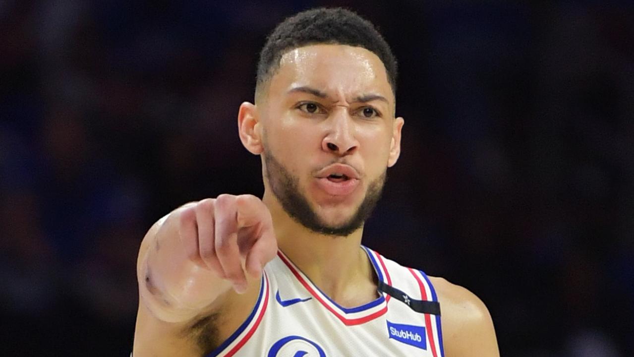 Ben Simmons answered his critics. Drew Hallowell/Getty Images/AFP