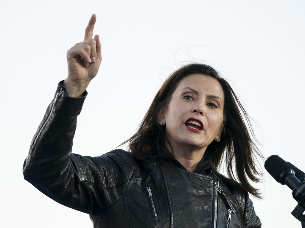 The group plotted to kidnap Michigan governor Gretchen Whitmer. Picture: Drew Angerer / Getty Images / AFP