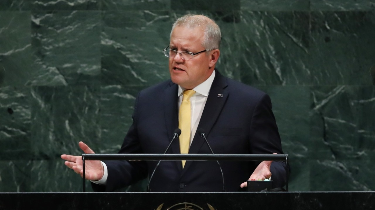 FULL SPEECH: Prime Minister Scott Morrison addresses UN on climate