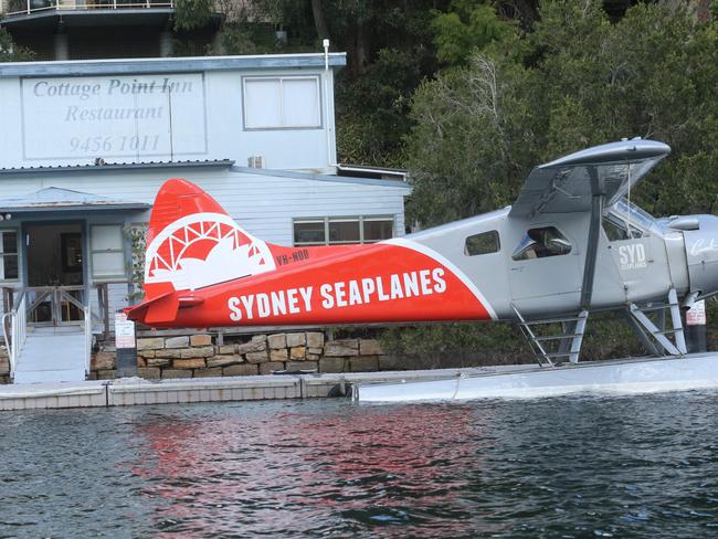 And they pull up at the famous Cottage Point Inn on Cowan Creek.