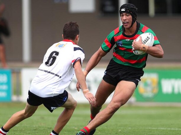 South Sydney's Joseph Suaalii for SG Ball