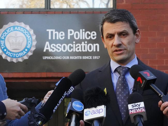 Police Association secretary Wayne Gatt says more remand space was needed to remove inmates from police stations. Picture: AAP Image