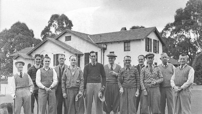 Historical pics of Pymble Golf Club in the 1930s