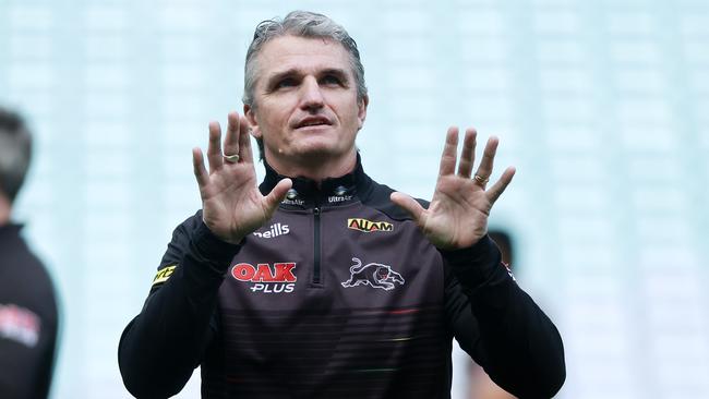 Penrith coach Ivan Cleary said a sledge from Latrell Mitchell had given his players extra motivation. Picture: Tim Hunter