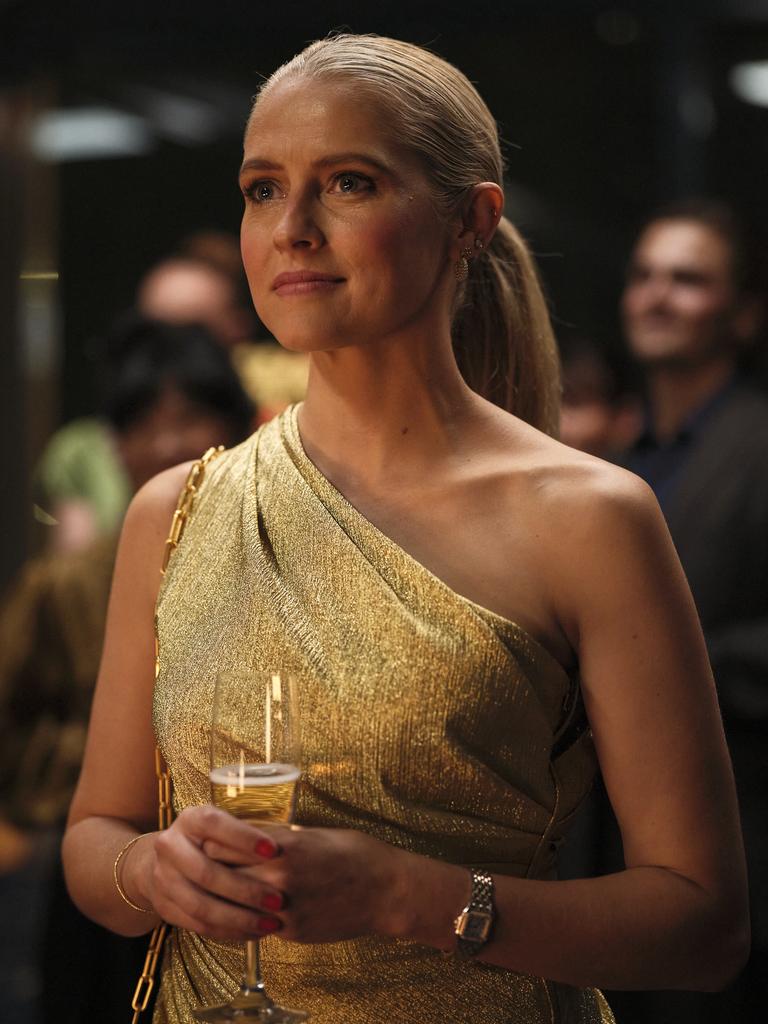 Palmer’s Alison is triggered by Stella’s circumstances and grows nostalgic of her life with Daniel. Picture: Binge