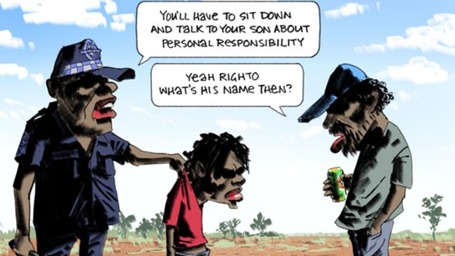 Bill Leak’s cartoon.