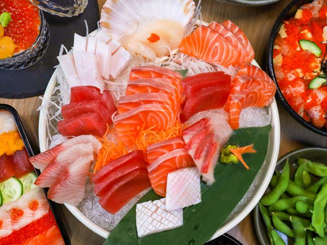 Some of the best sashimi in Sydney can be found at Hinataya Japanese. Picture: Jenifer Jagielski