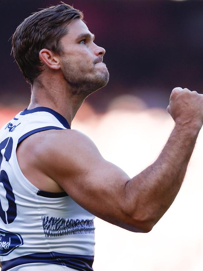 Tom Hawkins. Picture: Michael Willson/AFL Photos