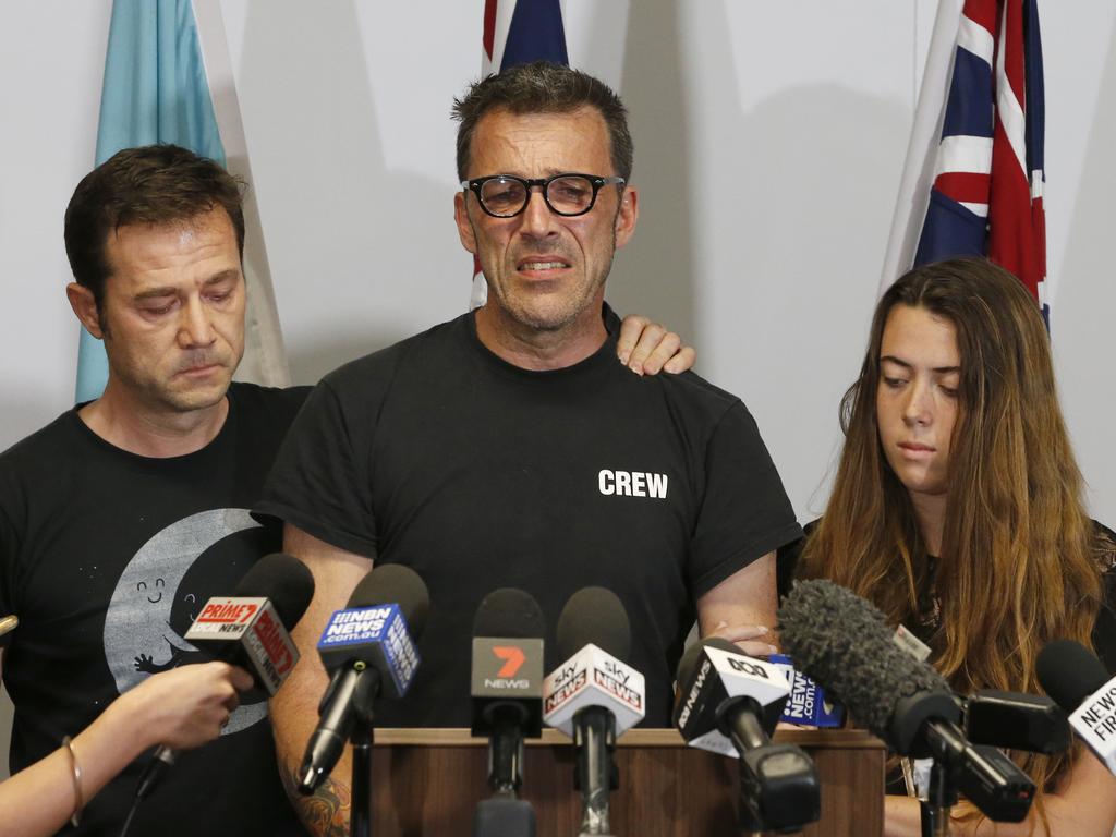 Laurent Hayez, father of missing Belgian backpacker, travelled to Byron Bay after his son was reported missing. Picture: Regi Varghese/AAP