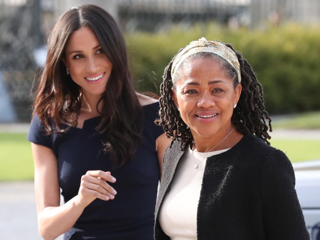 Meghan’s mother Doria Ragland is believed to be already by her side. Picture: Steve Parsons/Pool / Getty Images