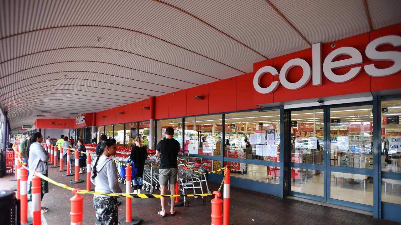 Tight social distancing restrictions have changed the way we shop. Picture: David Mariuz/AAP