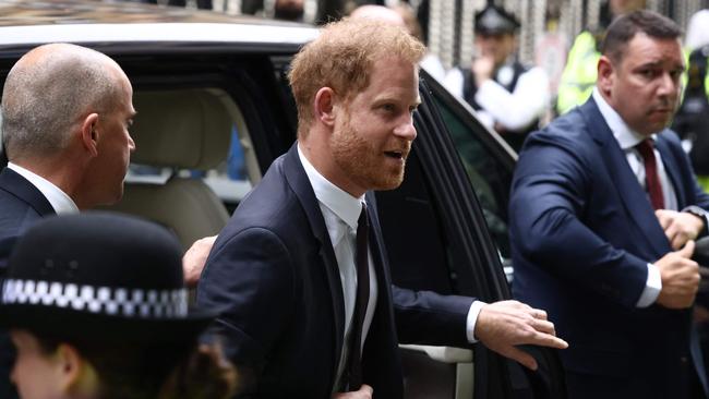 Harry has been ordered to make an interim payment of £60,000 in legal costs to News Group Newspapers. Picture: AFP