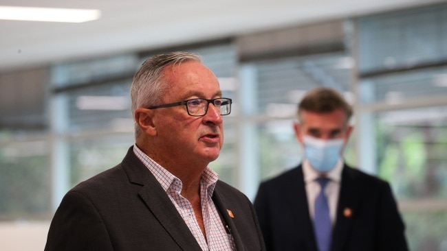 Health Minister Brad Hazzard on Thursday confirmed new guidance had been issued to hospitals across the state after it was completed by NSW Health overnight. Picture Gaye Gerard / NCA Newswire.