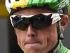 Australia's Simon Gerrans leaves the signature ceremony at the departure village in York, prior to the beginning of during the 201 km second stage of the 101th edition of the Tour de France cycling race on July 6, 2014 between York and Sheffield, northern England. AFP PHOTO / ERIC FEFERBERG