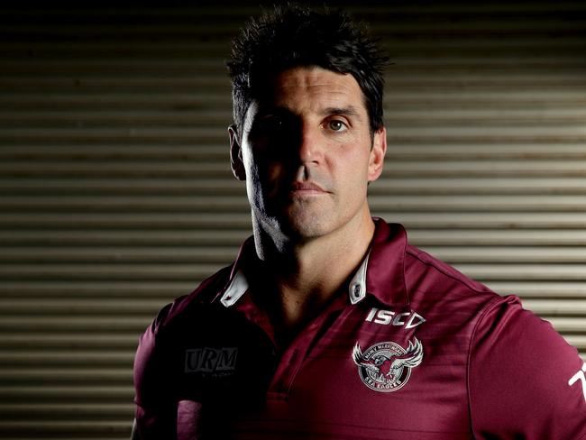 Sea Eagles coach Trent Barrett . Picture : Gregg Porteous