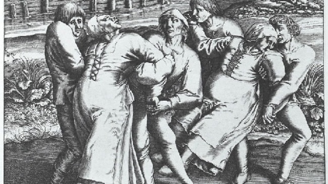 Long before music festivals dancing fever took hold of people.