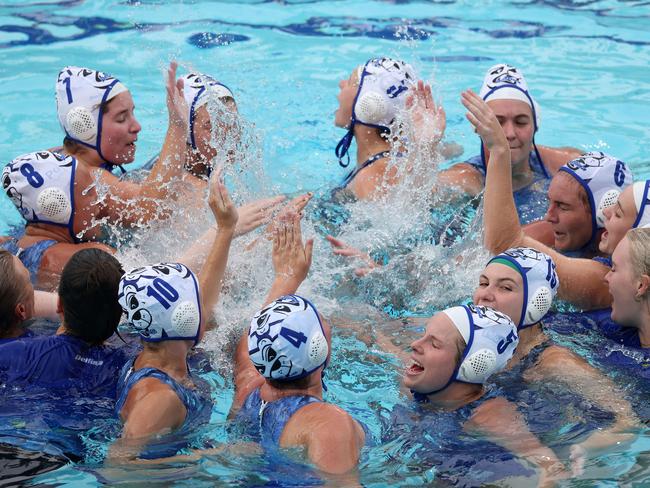 North Brisbane Polo Bears vs UQ Barracudas, Water Polo Queensland's Defina Premier League Grand Final, Fortitude Valley. Picture: Liam Kidston