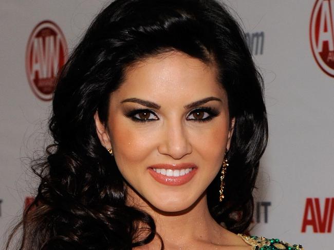 Sunny Leone made the transition from porn actress to Bollywood star. Picture: Ethan Miller