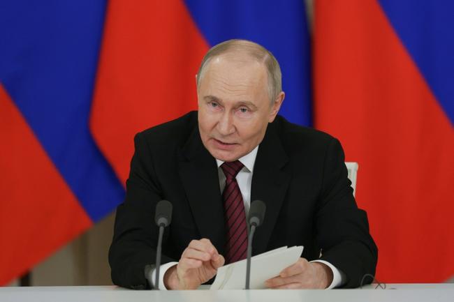 Russian President Vladimir Putin accused Ukraine's Western backers of wanting to 'continue war with Russia'