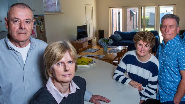 From left, Mary and Jim Todhunter with Michelle and Richard Galloway. Picture: Liam Driver